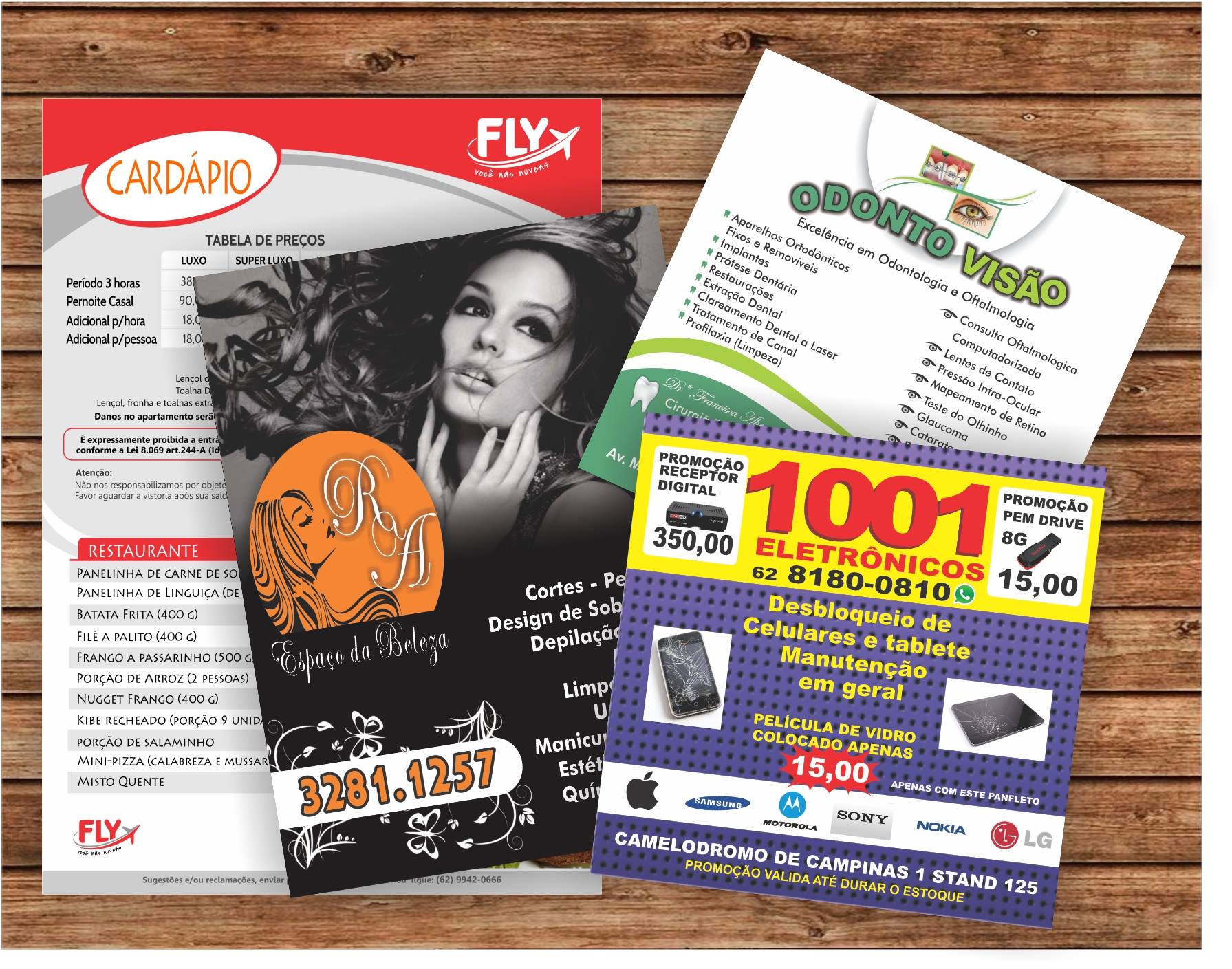 Flyers publicitarios estándar 1.000 unidades A5